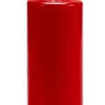 RED PILLAR CANDLE 9 x 9 x 20 cm.