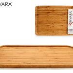 BAMBOO RECTANGULAR PLATE APPETIZER 24X36CM KINVARA