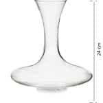 GLASS DECANTER 1000ML 24cm VIVALTO®