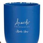 CRYSTAL GLASS CANDLE OCEAN DESIGN 120gr ACORDE®