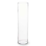 GLASS VASE CYLINDER 40CM DIAM.12 CM GIFTDECOR®