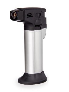 SILVER BLACK MINI PASTRY TORCH 11CM KINVARA ®