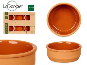 SET CLAY POTS TERRACOTTA 6PCS 11,5 x 11,5 x 4,5 cm  LA DEHESA® - Image 3