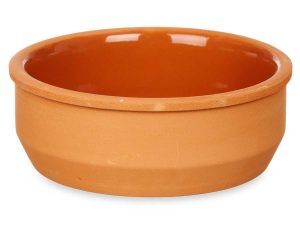 SET CLAY POTS TERRACOTTA 6PCS 11,5 x 11,5 x 4,5 cm  LA DEHESA®