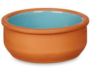 SET CLAY POTS BLUE 6PCS 8 x 8 x 3,5 cm LA DEHESA®