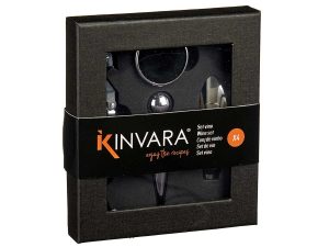 ΣΕΤ ΚΡΑΣΙΟΥ 4 ΤΕΜΑΧΙΩΝ ΑΝΟΙΧΤΗΡΙ-ΡΟΗ-DROP STOP & DROP RING S/S  KINVARA ® - Image 4