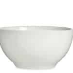 WHITE ROUND BOWL PORCELAIN 600ML 15,5cm