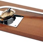 A1057000 TABLE OYSTER OPENER ON WOODEN BASE SANELLI AMBROGIO