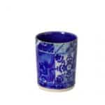 LISBOA BLUE TILE TUMBLER D7.7 H9.2 cm | 0.23 L STONEWARE COSTA NOVA