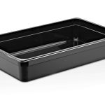GN PP BLACK CONTAINERS GNPP-11100 Gastroplast NSF®