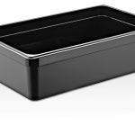 GN PP BLACK CONTAINERS GNPP-11150 Gastroplast NSF®