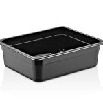 GN PP BLACK CONTAINERS GNPP-12100 Gastroplast NSF®