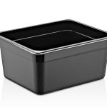 GN PP BLACK CONTAINERS GNPP-12150 Gastroplast NSF®