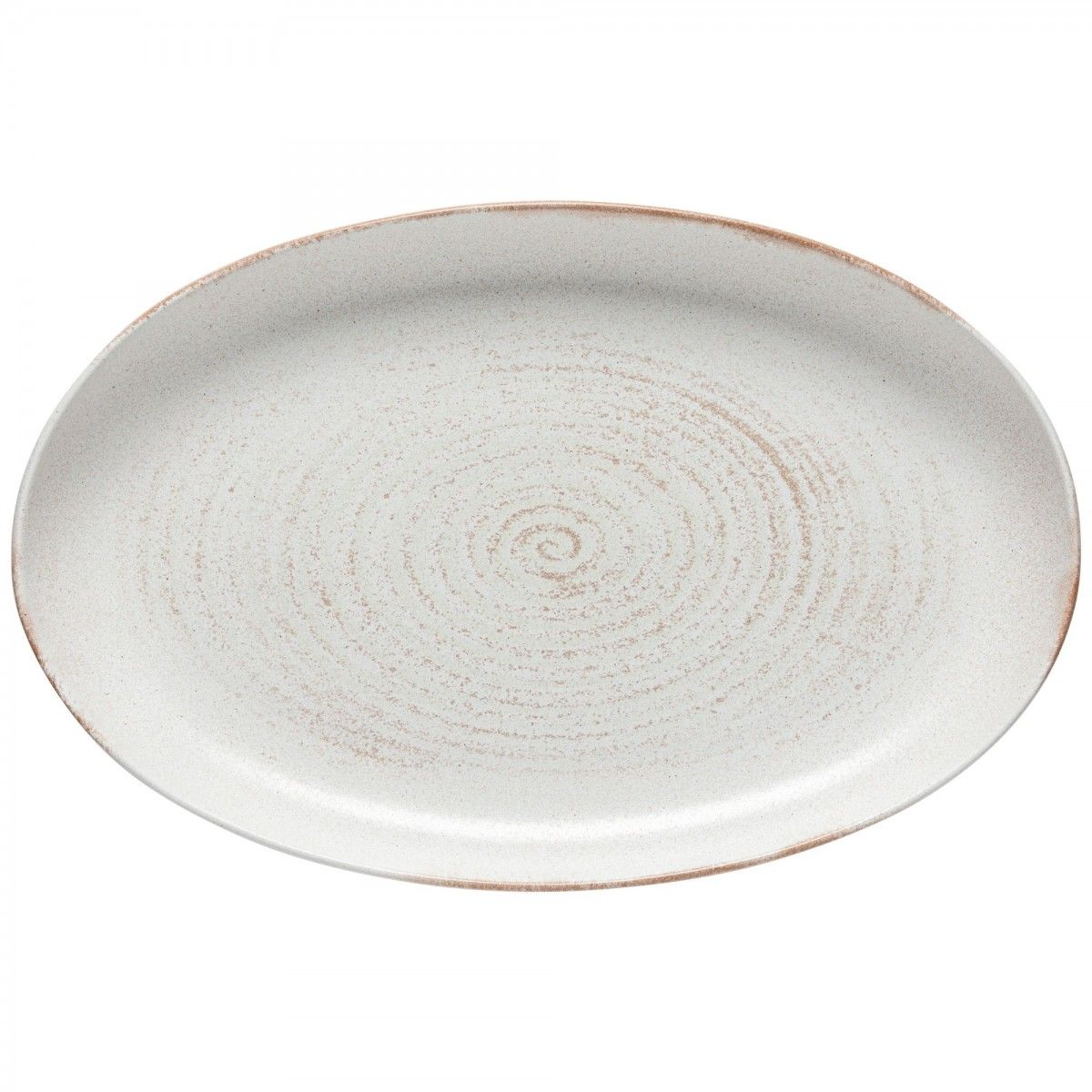 JPG_6ec3c176f5fbc2e4e454143c646f0878.jpg VERMONT CREAM ΠΙΑΤΕΛΑ ΟΒΑΛ 41ΕΚ STONEWARE COSTA NOVA - Image 1