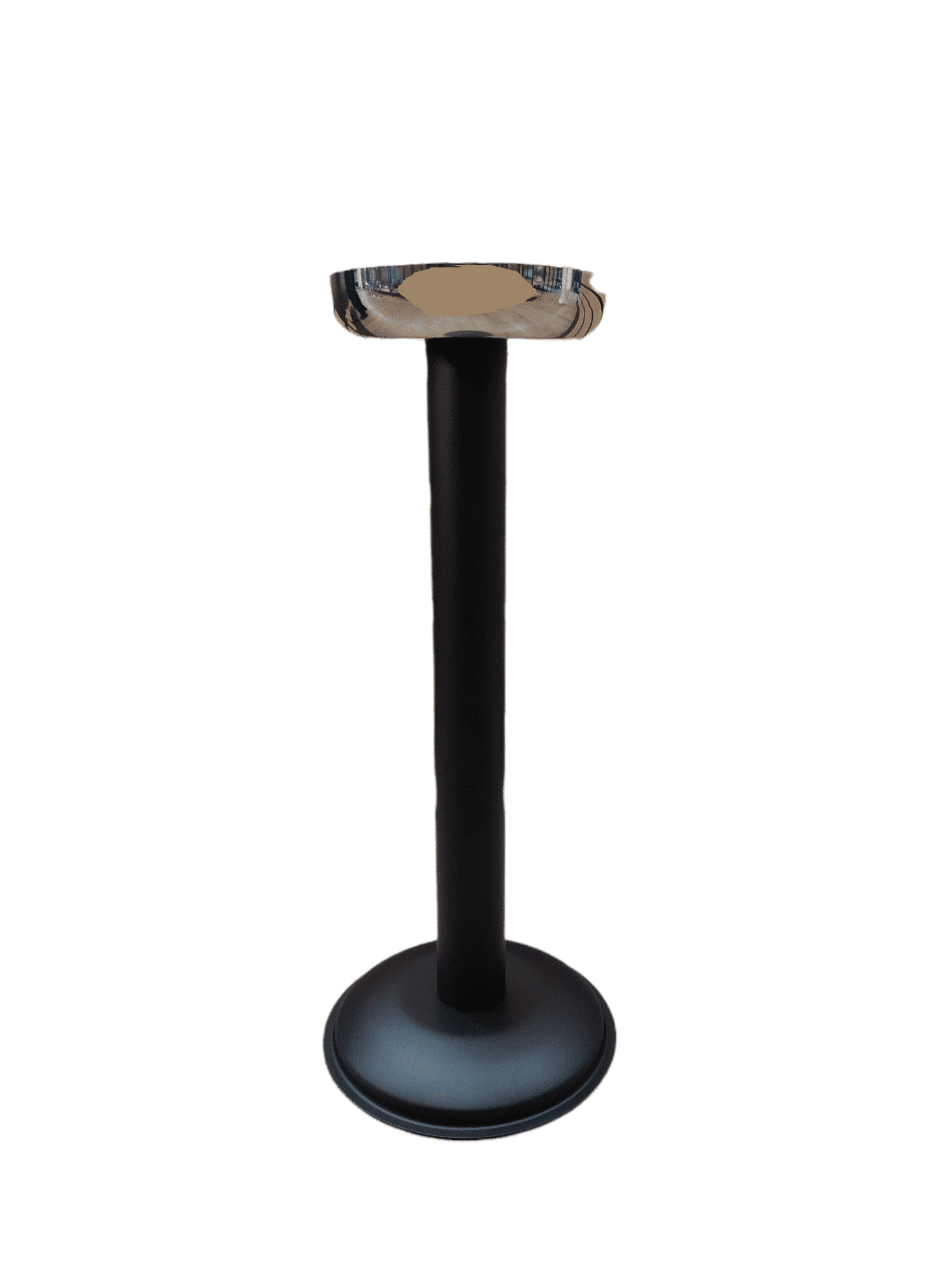 PhotoRoom-20220427_132944_z1ms-wl.png METAL BLACK CHAMPAGNE BUCKET STAND S/S 18/10 20Χ63CM - Image 1
