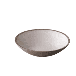 BOWL CONCRETE WHITE  24,5 CM bystudioraw