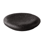 PLATE PILLOW BLACK 15,8Χ3,2 CM bystudioraw