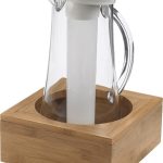 S1000 Set Pitcher with bamboo base 20x20x8cm  LEONE