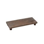 DARK BROWN WOODEN SERVING PADDLE 5.5X12.5X5CM