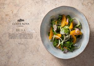 BRISA RIA BLUE SERVING BOWL D23.5 H8.5 cm | 0.72 LSTONEWARE  COSTA NOVA - Image 2