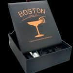 BOSTON COCTAIL ΣΕΤ 10τμχ. ΑΝΟΞΕΙΔΩΤΟ σε κουτί δώρου