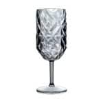EXCLUSIVE PRISMA Goblet Κρασιού  ΠΟΤΗΡΙ POLYCARBONATE 250+ml Grey Rubikap