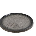 KENYA ΠΙΑΤΟ ΡΗΧΟ ΣΤΡΟΓΓΥΛΟ ΓΚΡΙ 21,2Χ21,2Χ2,8ΕΚ STONEWARE