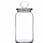96761 KITCHEN SLIM JAR ΔΟΧΕΙΟ ΓΥΑΛΙΝΟ 1130CC ΜΕ ΚΑΠΑΚΙ D:8 H:18 P/360 GB1.OB6.