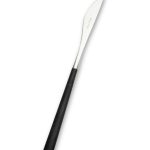 NEO DINNER KNIVE RESIN HANDLE 18/10 6mm BLACK