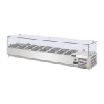 Countertop Prep Fridge 180cm- 8 x 1/3 GN 230v R600A  MAXIMA HOLLAND