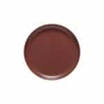 PACIFICA CAYENNE ΠΙΑΤΟ ΡΗΧΟ ΣΤΡΟΓΓΥΛΟ 23εκ STONEWARE COSTA NOVA