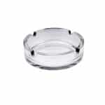 CLEAR GLASS ROUND ASHTRAY 10.5cm
