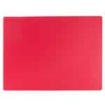 RED Cutting board 32X25X1.3 PP HAACP APPROVED