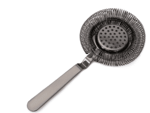 GUNMETAL Hawthorne  BLACK PLATTED DELUXE STRAINER 20cm