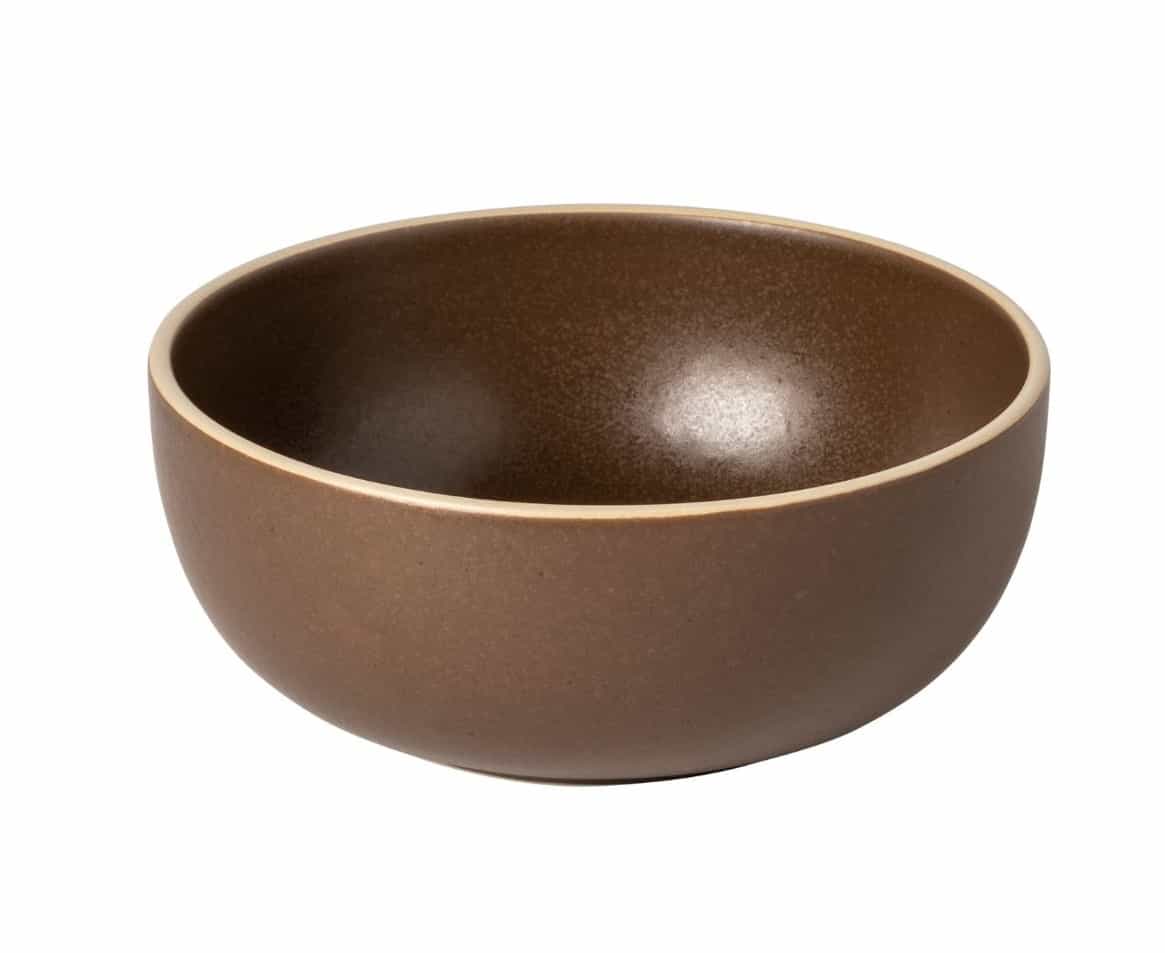 xos151-cho.jpg MONTEROSA CHOCOLATE SERVING BOWL 25cm STONEWARE COSTA NOVA - Image 1