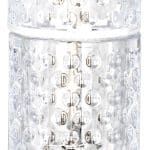 PREMIUM  CERAMIC PEPPER MILL TRANSPARENT P/C 14,8X5,5cm