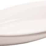 D127 MELAMINE PLATTER WHITE 37,3X18,4X7cm