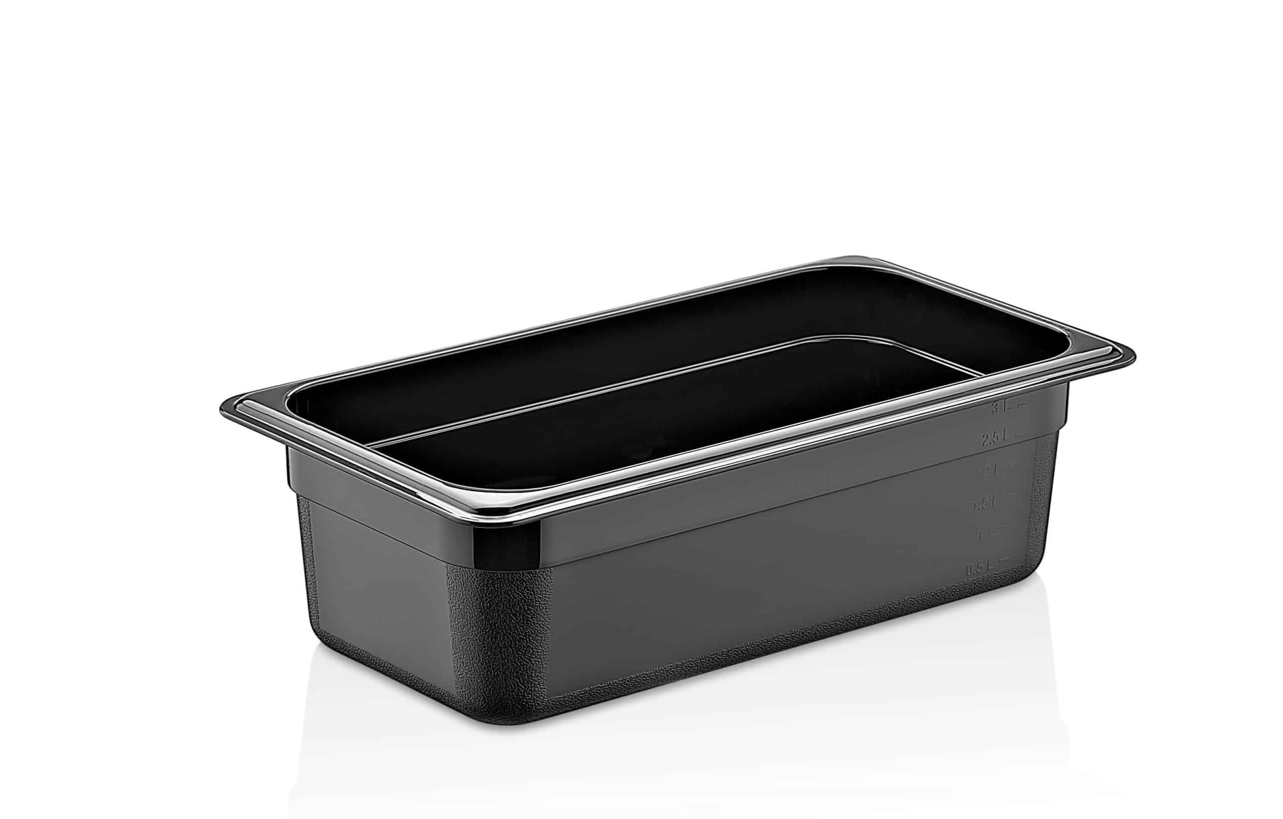 gnpp-13100b G/N 1/3Χ150mm POLYCARBONATE BLACK - Image 1