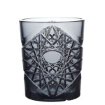 PREMIUM GREY SMOKE POLYCARBON GLASS UNBREAKABLE CLEAR 35cl GLASSFOREVER