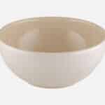 SANDSTONE BEIGE ΜΠΩΛ ΣΤΡΟΓΓΥΛΟ 20εκ ΠΟΡΣΕΛΑΝΗ Bauscher GERMANY