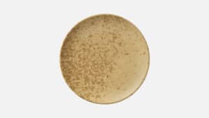 SANDSTONE DARK YELLOW ΠΙΑΤΟ ΡΗΧΟ ΚΟΥΠ 26εκ ΠΟΡΣΕΛΑΝΗ Bauscher GERMANY