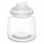 ROUND GLASS JAR WITH LID 600ml VIVALTO®