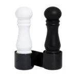 CRUSHGRIND Set Mini Μύλος Αλατιού &  Πιπεριού  Ξύλινος Tariff  12εκ. CrushGrind® Denmark