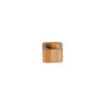 NAPKIN RING SQUARE NATURAL WOOD Set of 4 COSTA NOVA PORTUGAL