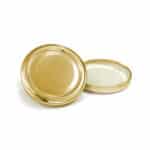 METAL GOLD LID FOR GLASS JAR 40ML