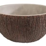 "COCONUT" BOWL 2.2LT CONCRETE 23CM APS GERMANY