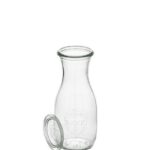 WECK BOTTLE GLASS WITH LID 0,5LT APS GERMANY