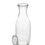 WECK BOTTLE GLASS WITH LID 1LT APS GERMANY