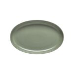 PACIFICA ARTICHOKE OVAL PLATTER 32CM. STONEWARE COSTA NOVA