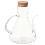GLASS OILER WITH CORK LID 1000ml VIVALTO